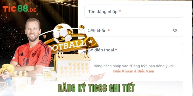 Đăng ký TIC88 chi tiết
